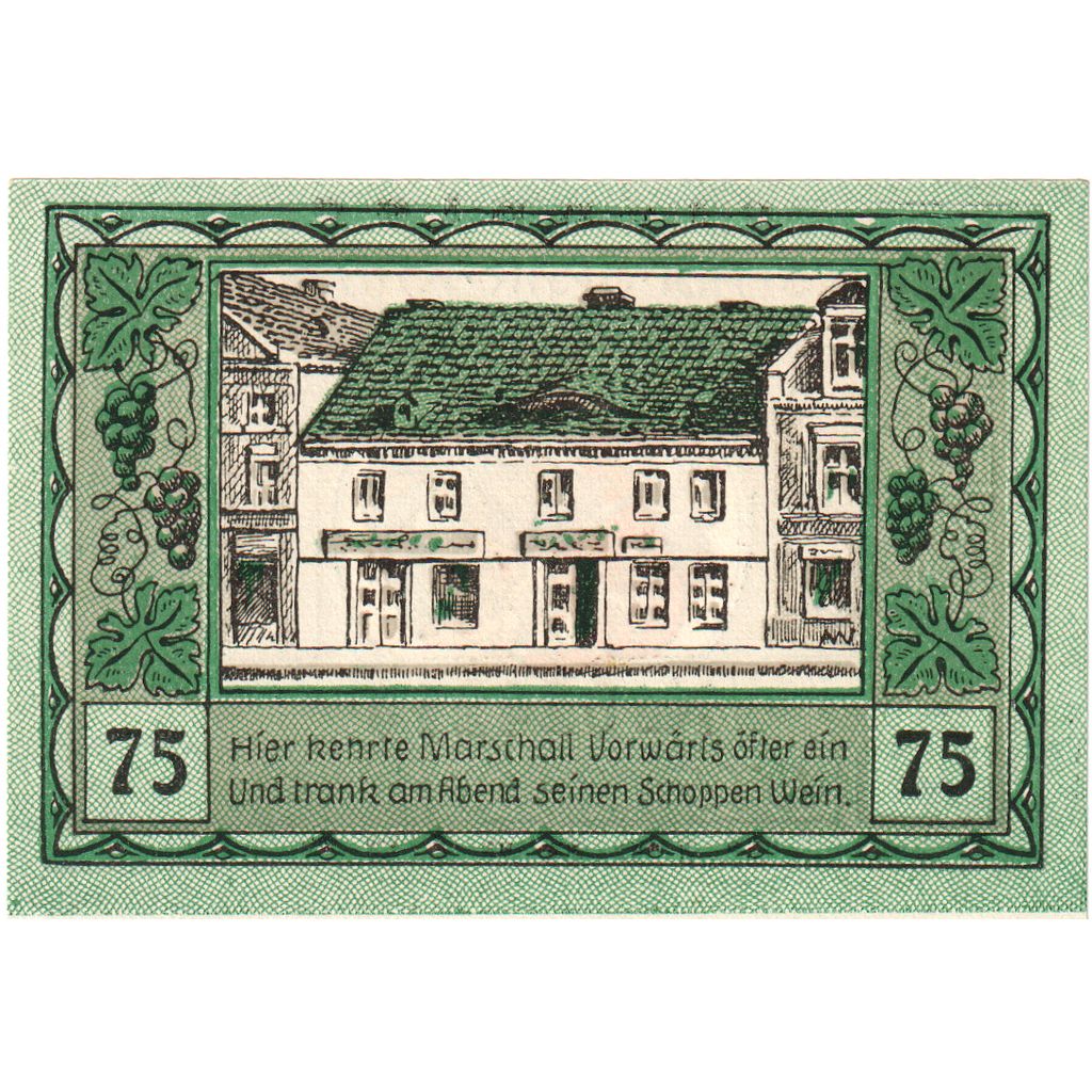 Alemania, Canth, 75 Pfennig, SC