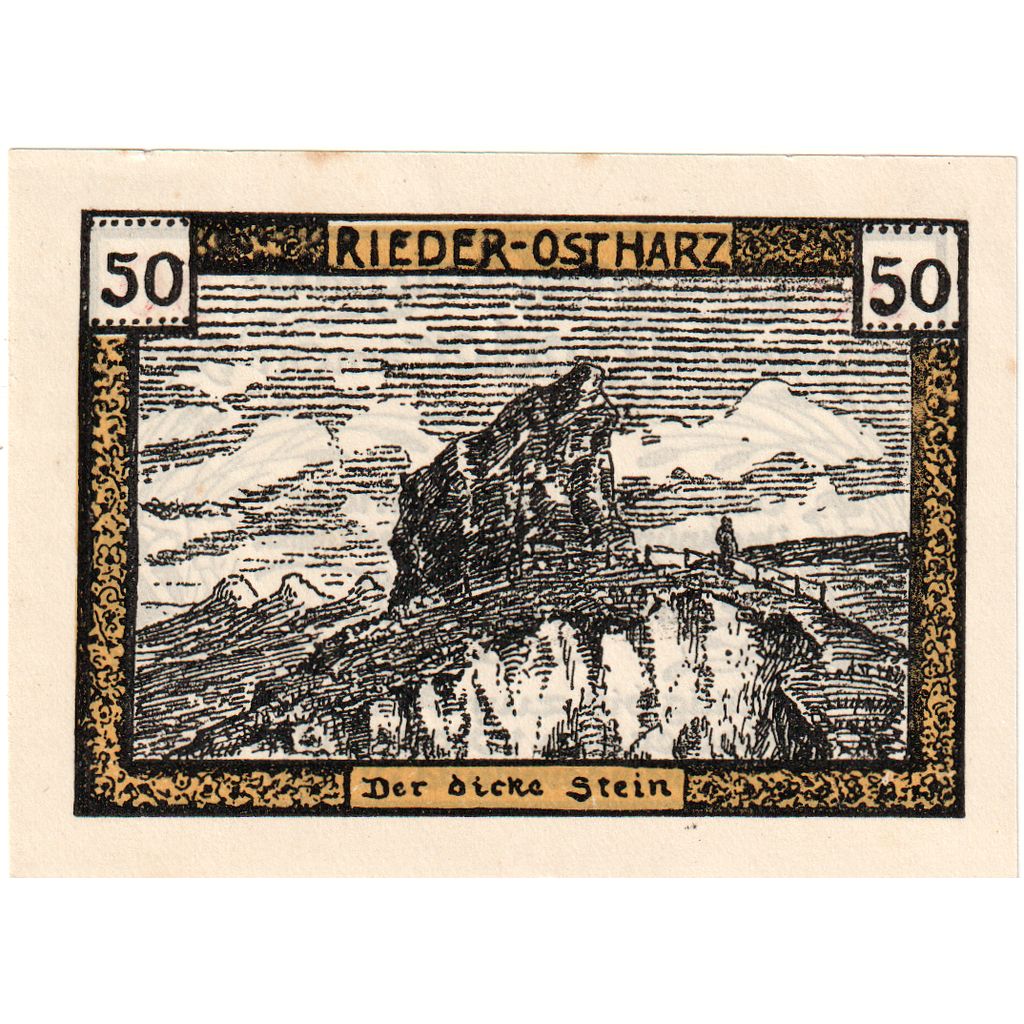 Alemania, Rieder, 50 Pfennig, 1921-09-01, EBC