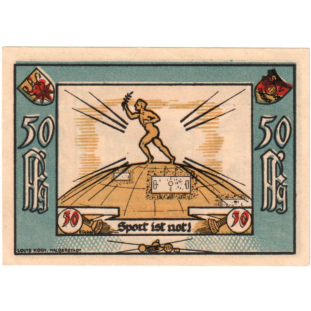 Deutschland, Corbach, 50 Pfennig, 1922-09-30, UNZ-