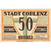 Deutschland, Coblenz, 50 Pfennig, 1921-05-01, UNZ-