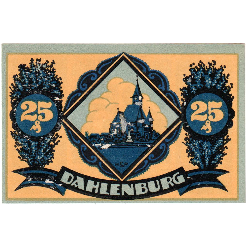 Alemania, Dahlenburg, 25 Pfennig, 1921-09-15, SC