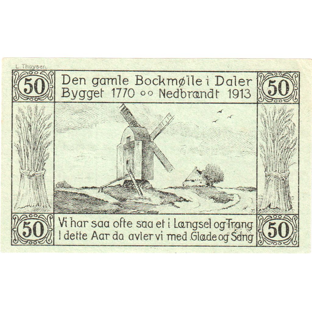 Alemania, Daler, 50 Pfennig, 1920-04-10, EBC