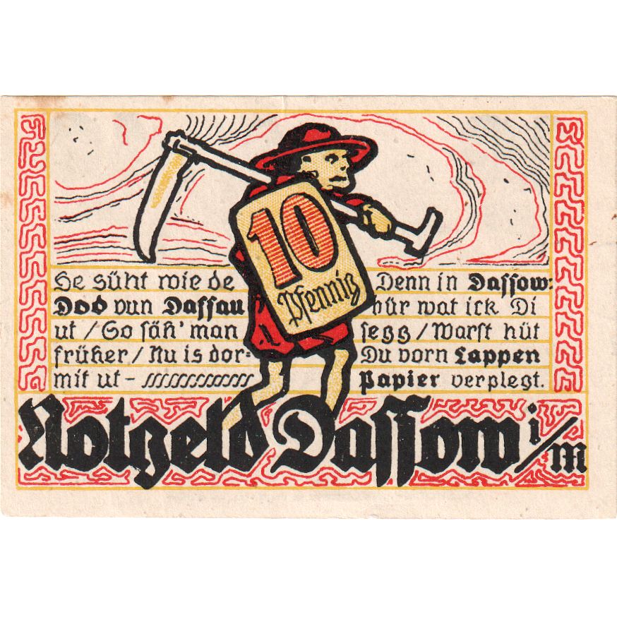 Deutschland, Dassow, 10 Pfennig, 1922-07-01, VZ