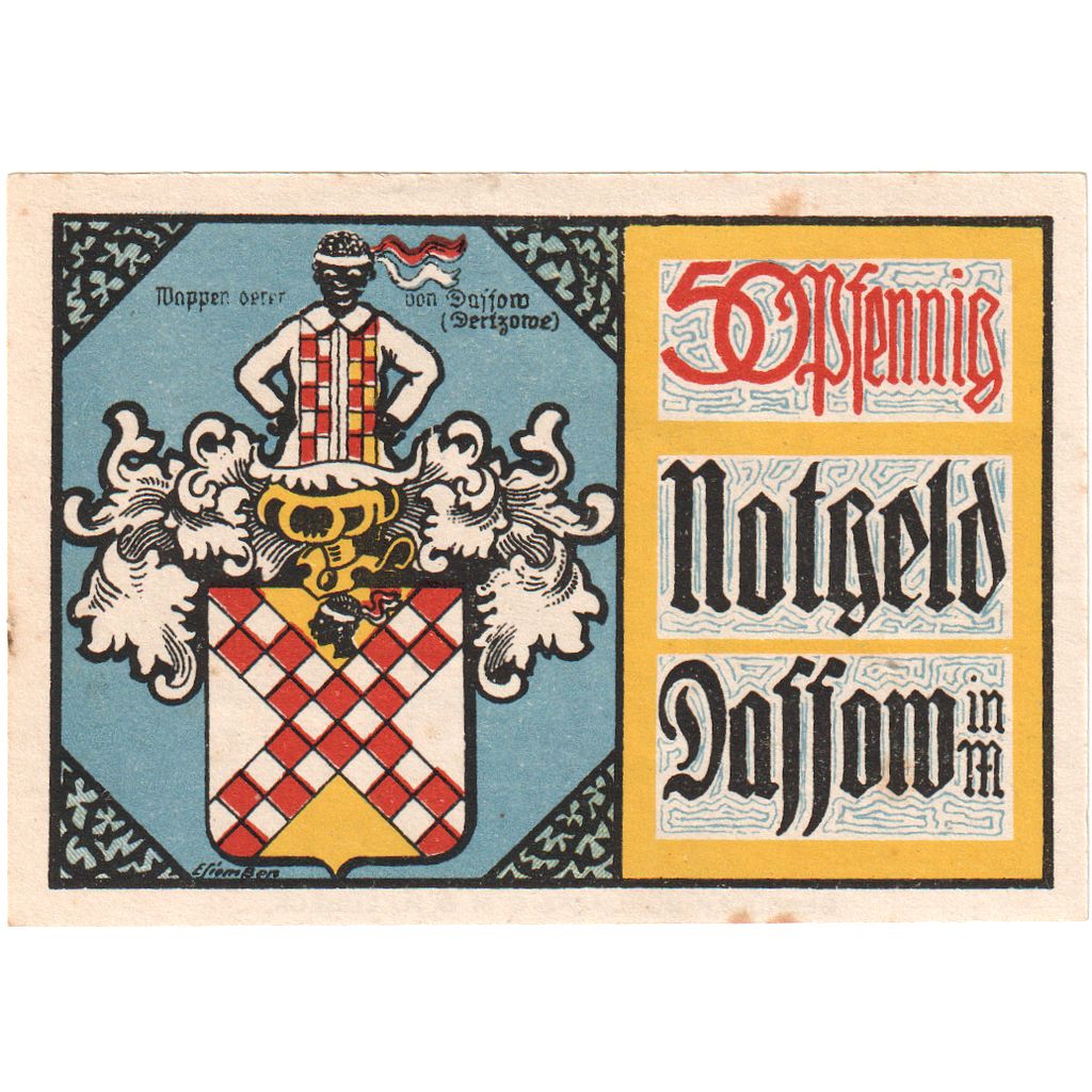 Deutschland, Dassow, 50 Pfennig, 1922-07-01, VZ