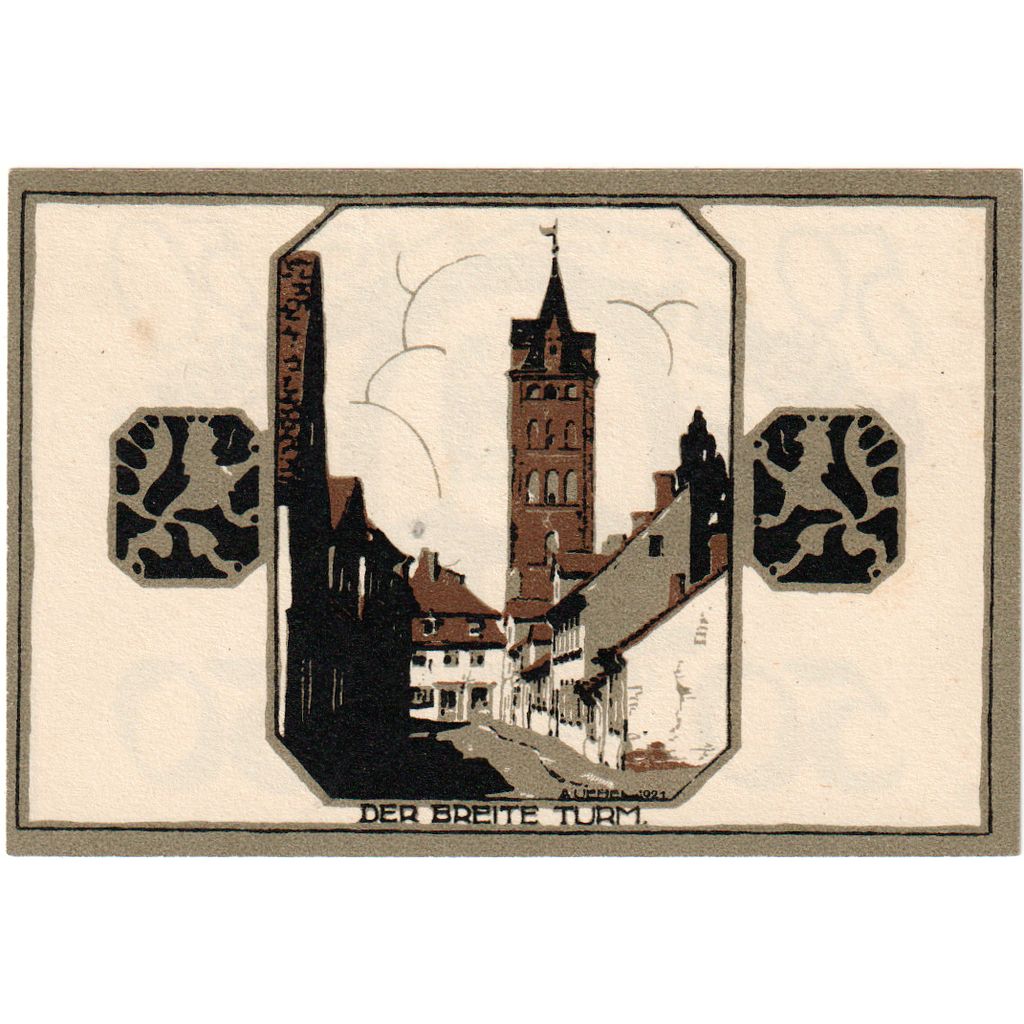Deutschland, Delitzsch, 50 Pfennig, 1921-08-20, UNZ-