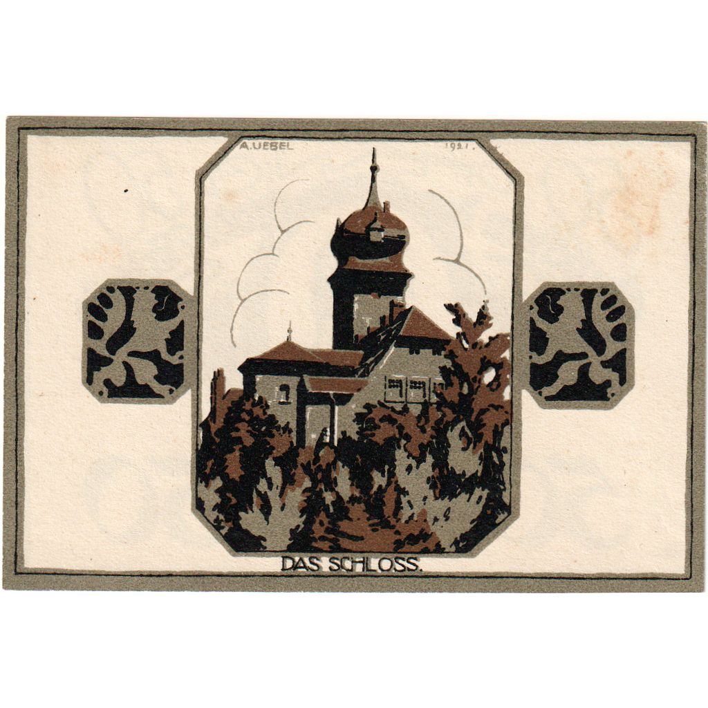 Germania, Delitzsch, 50 Pfennig, 1921-08-20, SPL