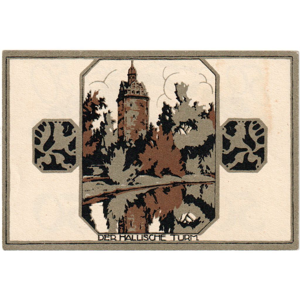 Germania, Delitzsch, 50 Pfennig, 1921-08-20, SPL