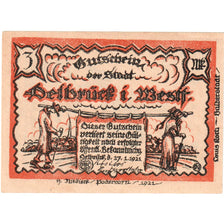 Germany, Delbruck, 3 Mark, 1921-01-27, UNC(63)