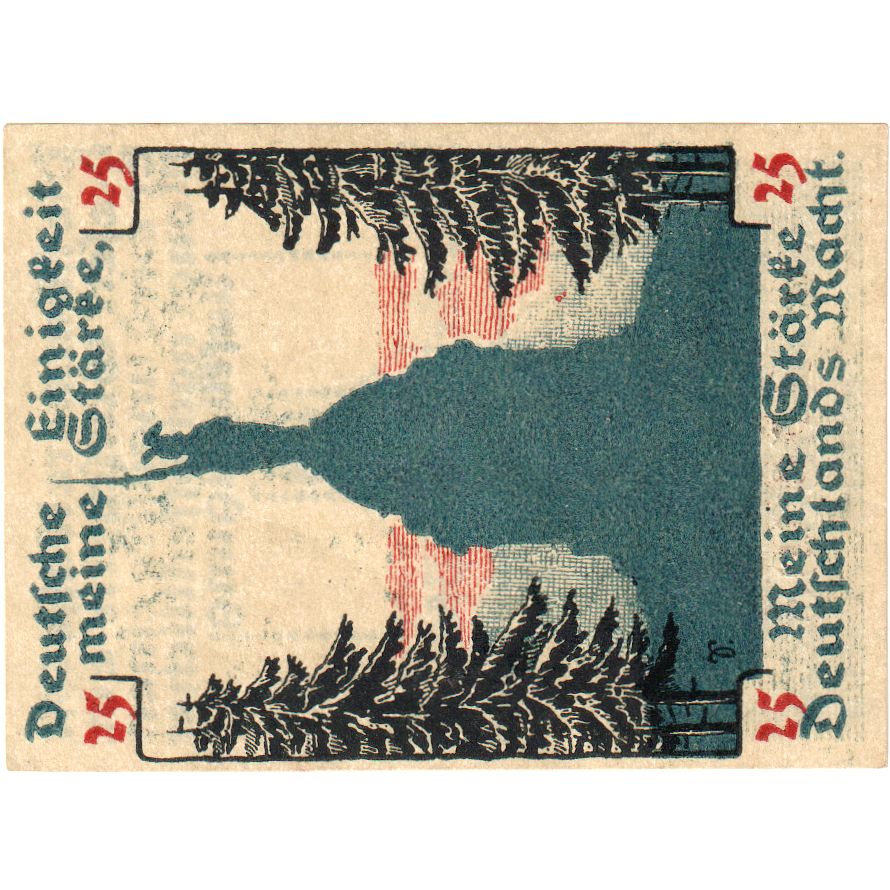 Alemania, Detmold, 25 Pfennig, SC