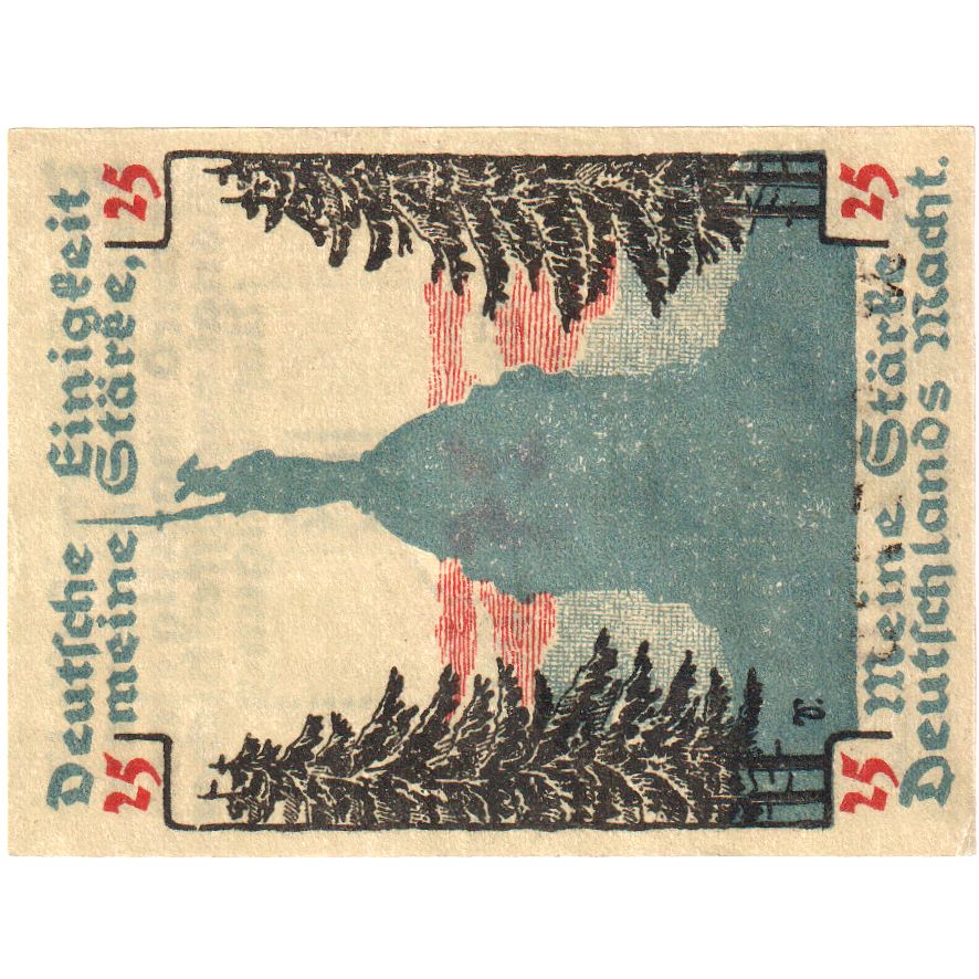 Alemania, Detmold, 25 Pfennig, SC
