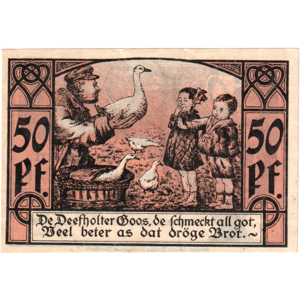 Alemania, Diepholz, 50 Pfennig, 1921-07-18, SC