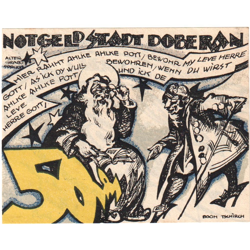 Duitsland, Doberan, 50 Pfennig, SPL