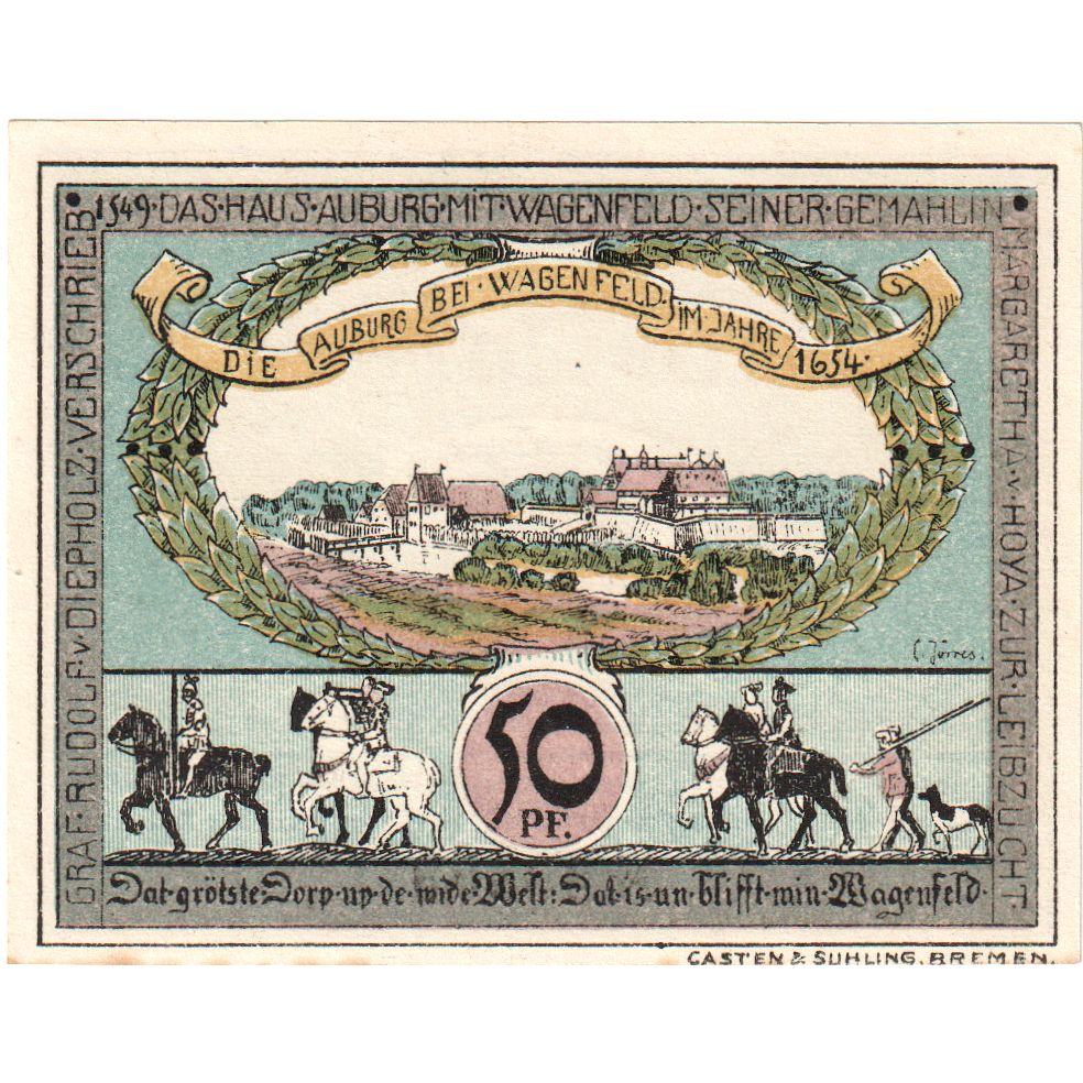 Deutschland, Diepholz, 50 Pfennig, 1921-08-15, UNZ-