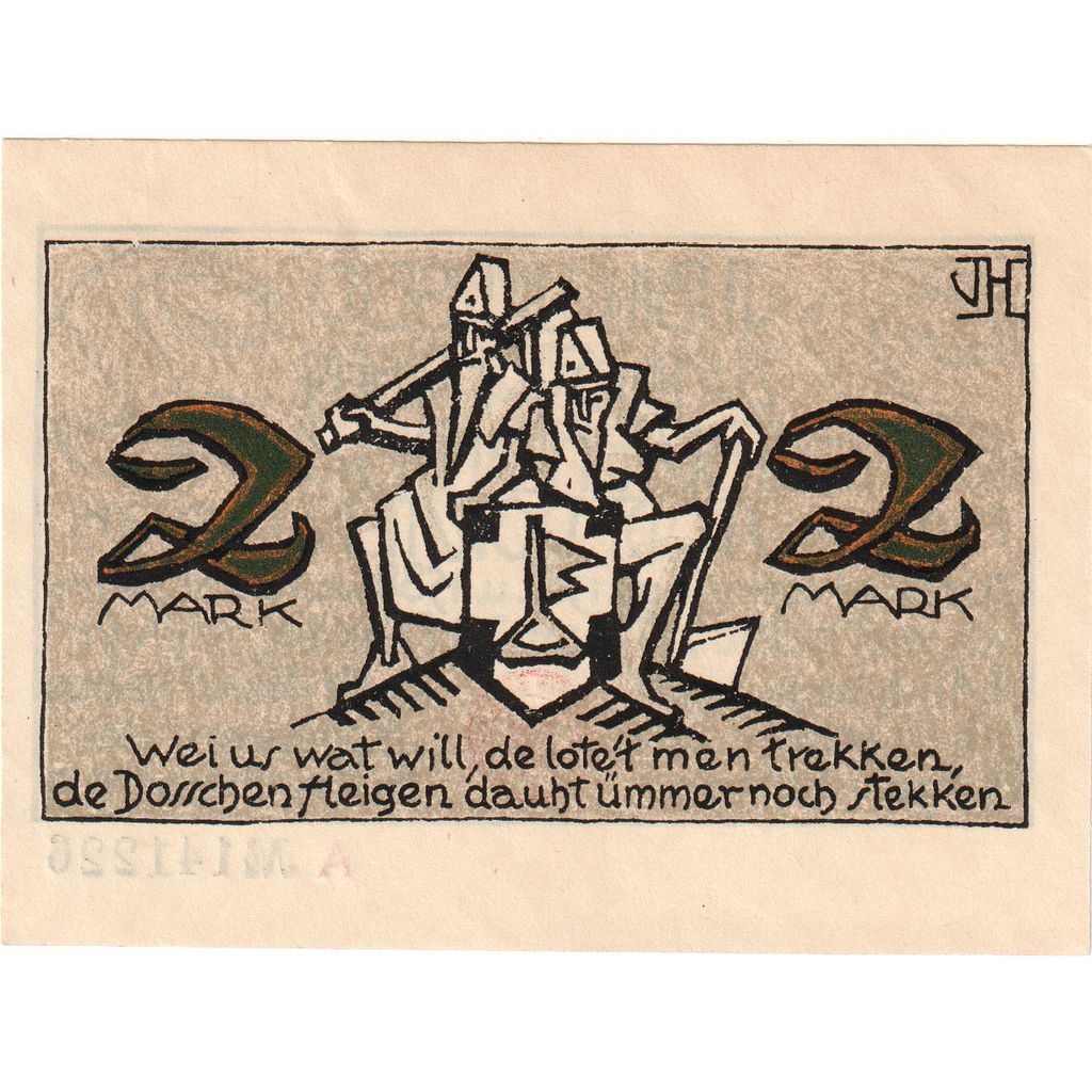 Deutschland, Dorsten, 2 Mark, UNZ-