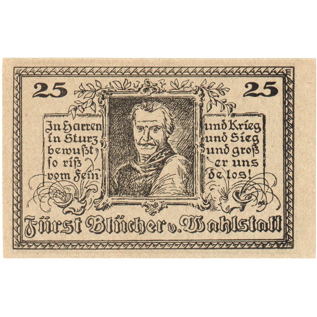 Alemania, Canth, 25 Pfennig, SC