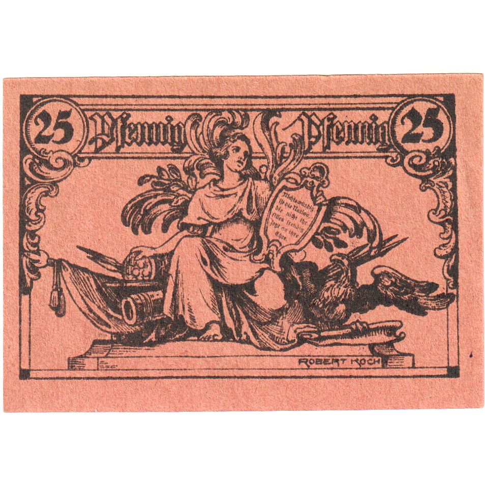 Alemania, Rheinsberg, 25 Pfennig, SC