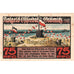 Alemania, Gromitz, 75 Pfennig, 1921-05-12, EBC