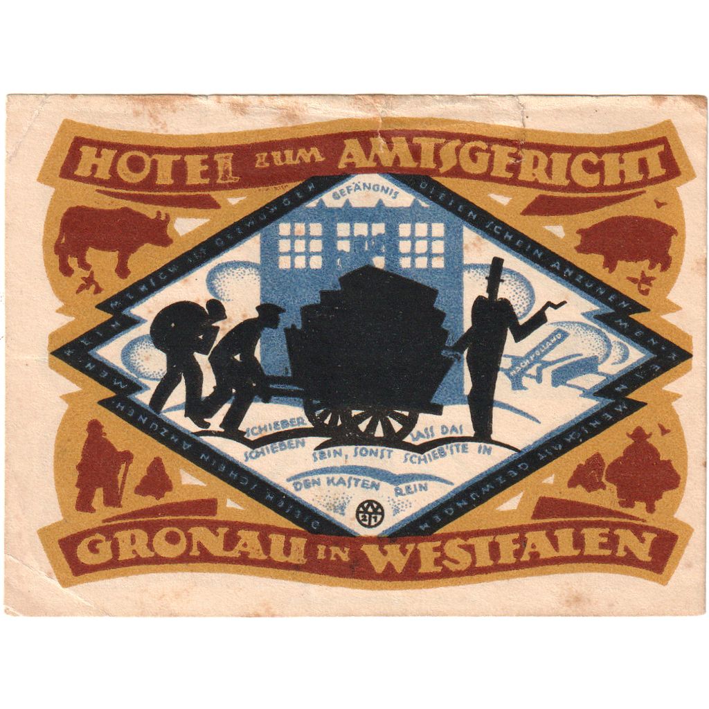 Alemania, Gronau in Westfalen, 1 Mark, MBC