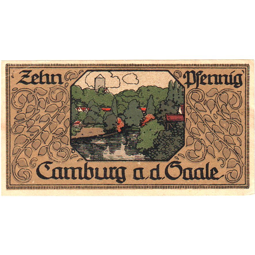 Deutschland, Camburg, 10 Pfennig, 1921-03-04, VZ