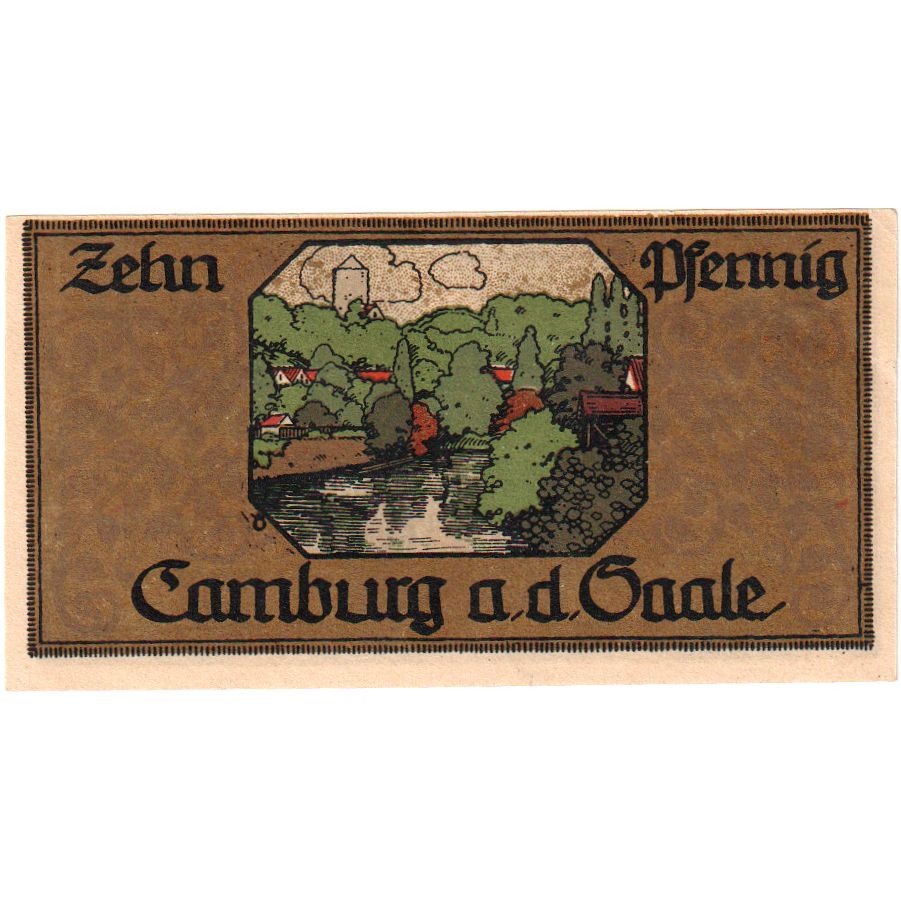 Germany, Camburg, 10 Pfennig, 1921-03-04, UNC(63)