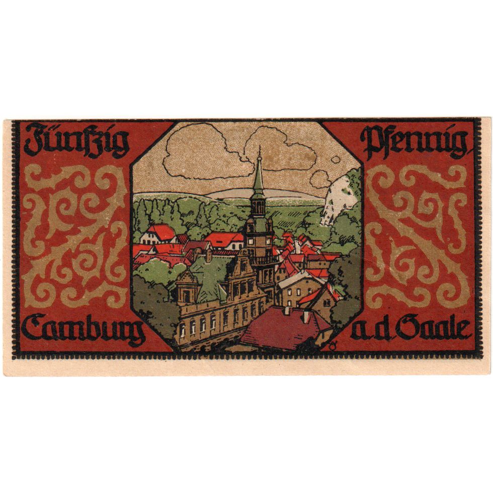 Alemania, Camburg, 50 Pfennig, 1921-03-04, SC