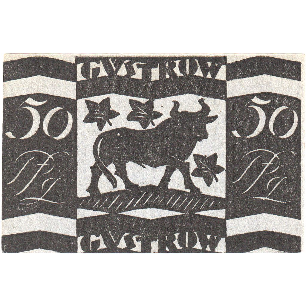 Deutschland, Gustrow, 50 Pfennig, 1922-12-31, UNZ-