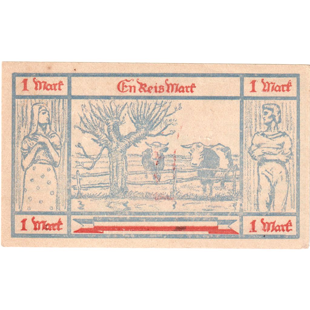 Deutschland, Gross Nordende, 1 Mark, UNZ-