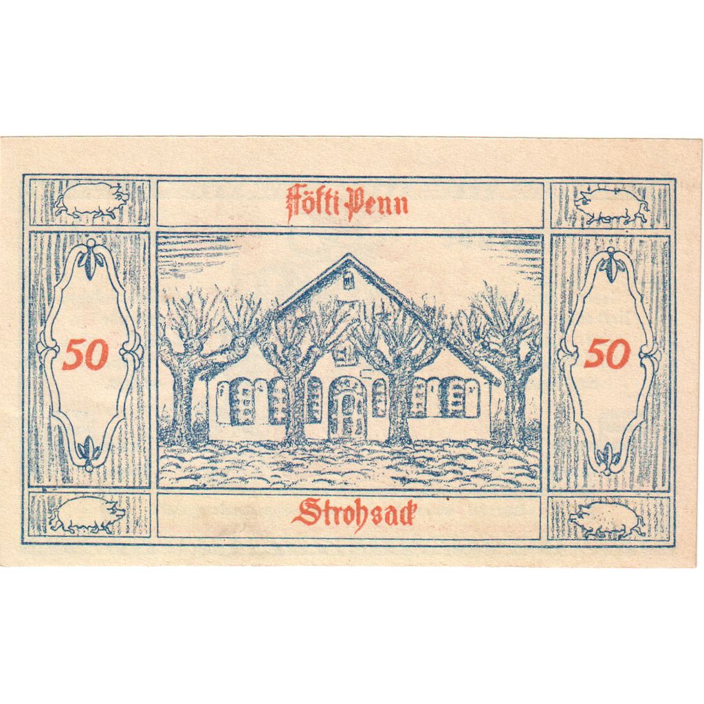 Deutschland, Gross Nordende, 50 Pfennig, UNZ-
