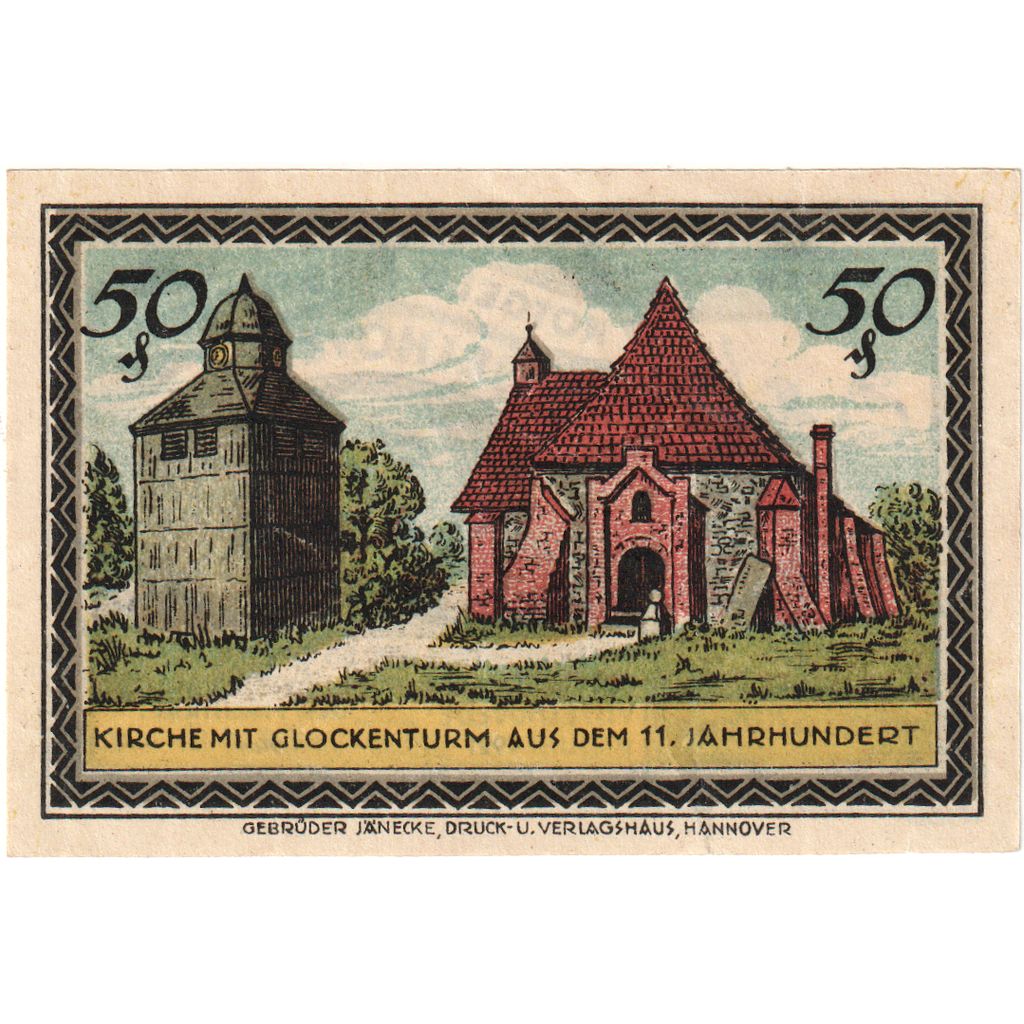 Alemania, Visselhövede, 50 Pfennig, 1922-12-31, SC