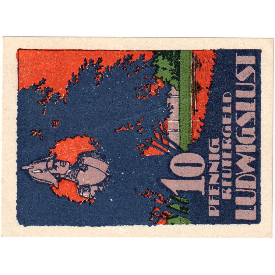 Alemania, Ludwigslust, 10 Pfennig, 1922-05-31, SC
