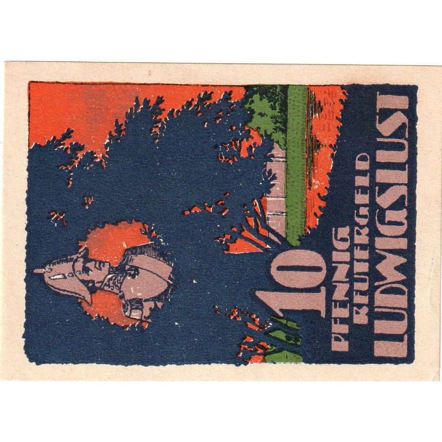 Alemania, Ludwigslust, 10 Pfennig, 1922-05-31, SC