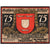 Alemania, Wesel, 75 Pfennig, EBC