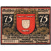 Alemania, Wesel, 75 Pfennig, EBC
