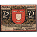 Alemania, Wesel, 75 Pfennig, SC