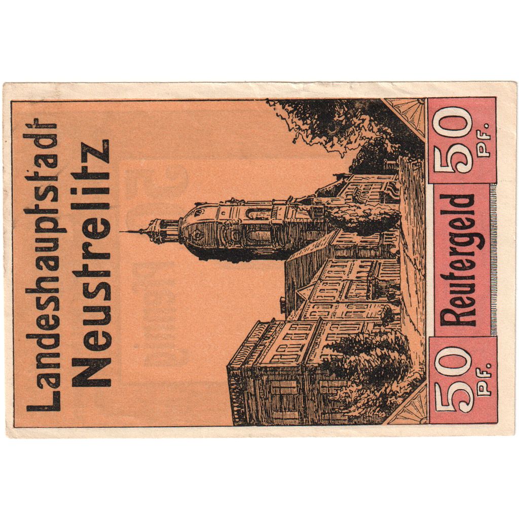 Alemania, Neustrelitz, 50 Pfennig, 1922-01-31, EBC