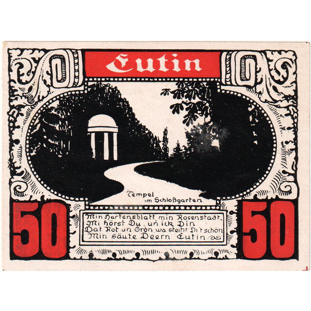 Alemania, Plön, 50 Pfennig, SC