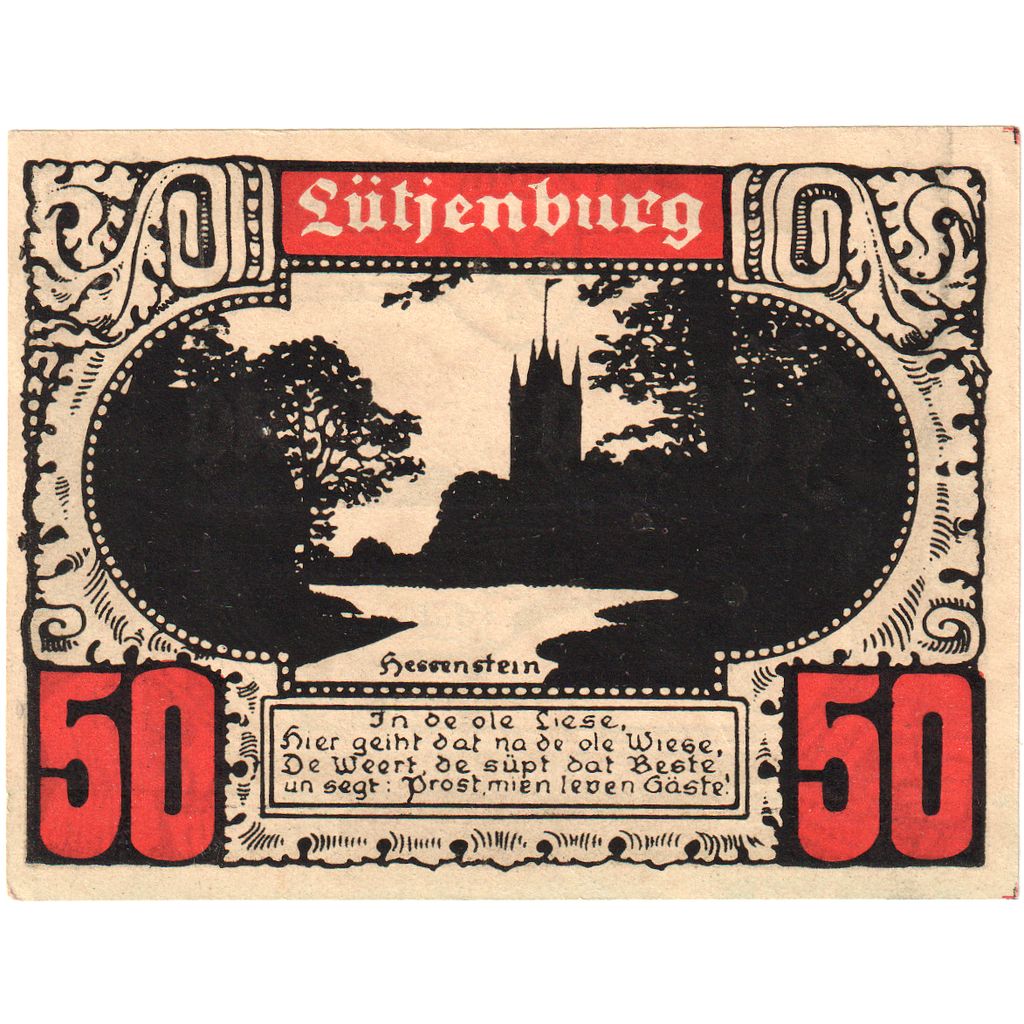 Alemania, Plön, 50 Pfennig, SC