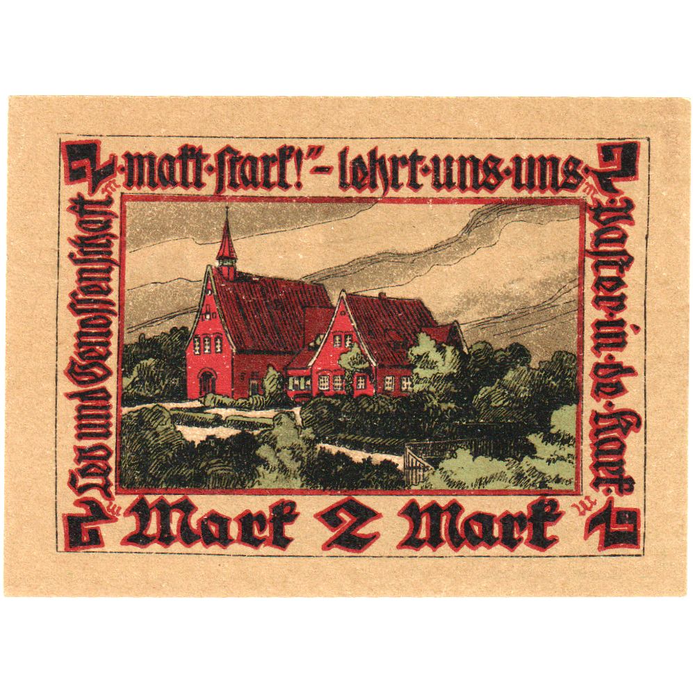 Alemania, Pries-Friedrichsort, 2 Mark, SC