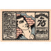 Allemagne, Kahla, 75 Pfennig, 1921-12-31, SPL