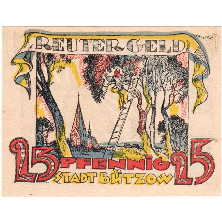 Duitsland, 25 Pfennig, 1922-02-28, SPL