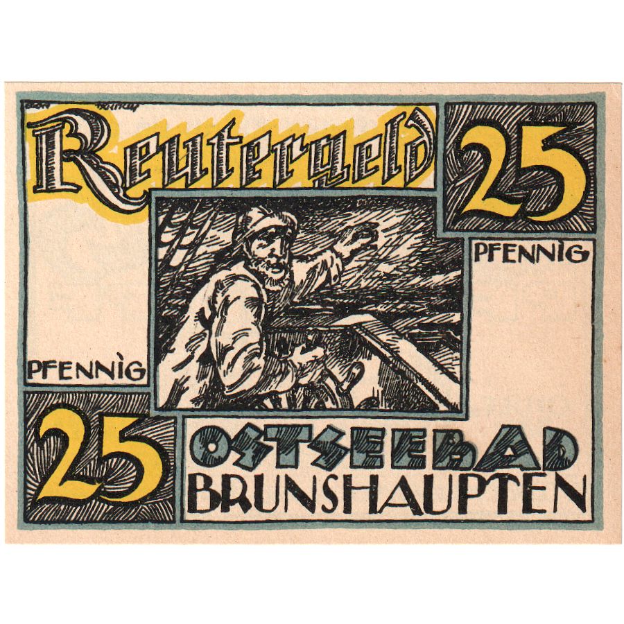 Alemania, Brunshaupten, 25 Pfennig, 1922-05-31, SC