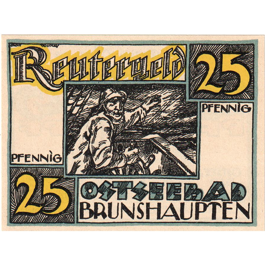 Alemania, Brunshaupten, 25 Pfennig, 1922-05-31, SC