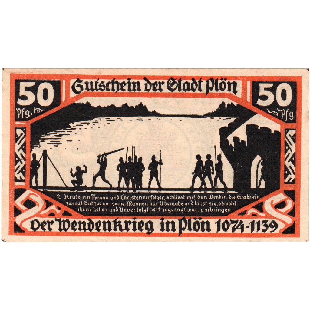 Alemania, Plön, 50 Pfennig, SC