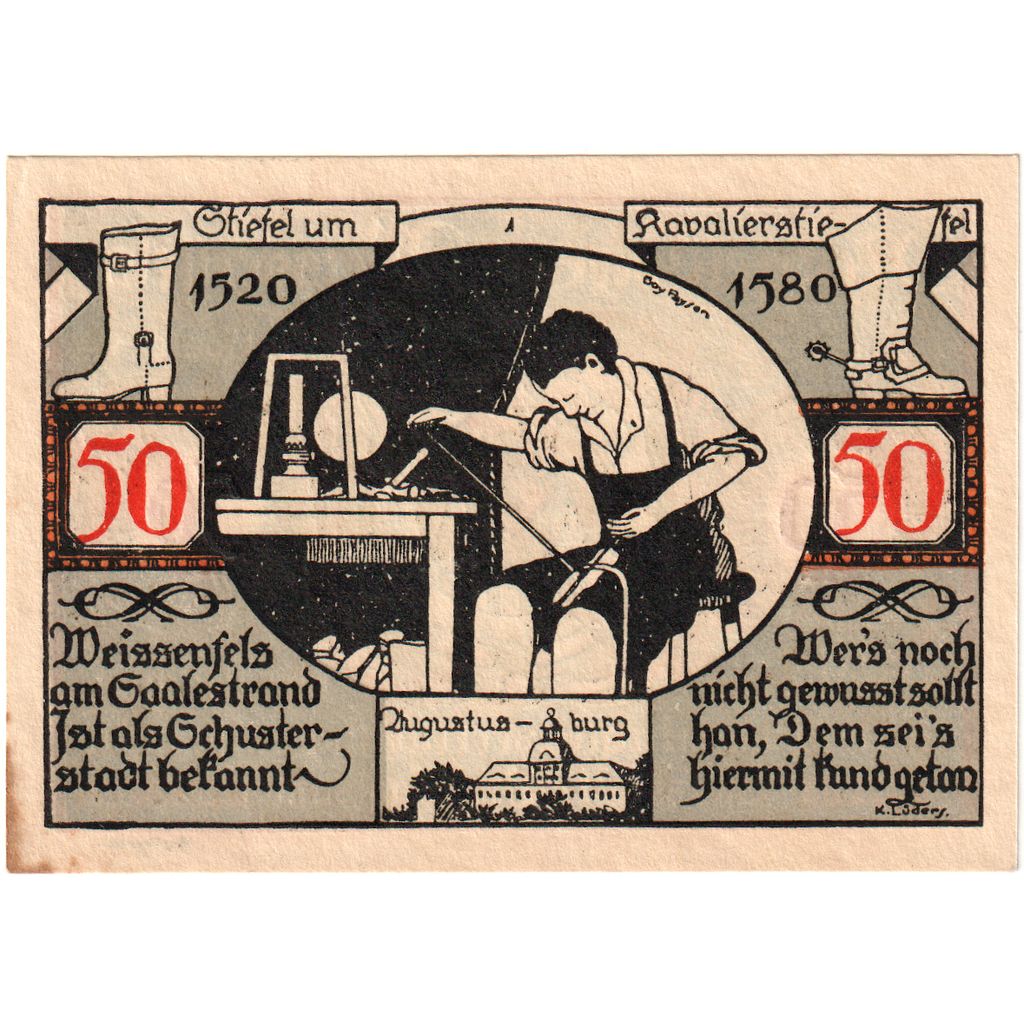 Duitsland, Weissenfels, 50 Pfennig, SUP
