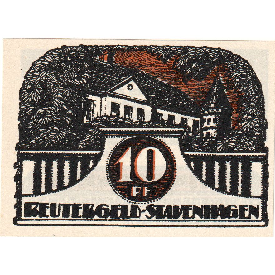 Allemagne, Stavenhagen, 10 Pfennig, 1921-12-31, SPL