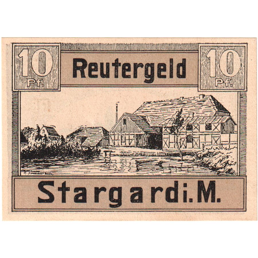 Allemagne, Stargard, 10 Pfennig, 1922-01-31, SPL