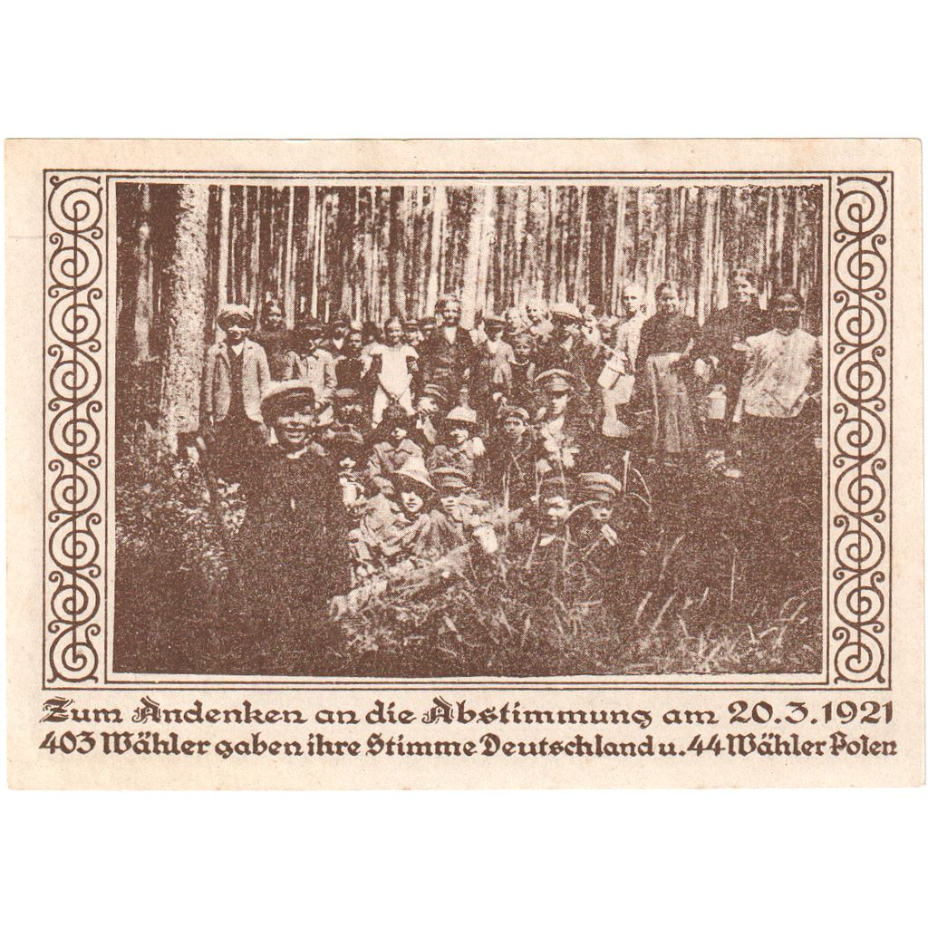 Alemania, Przyschetz, 50 Pfennig, 1921-10-01, SC