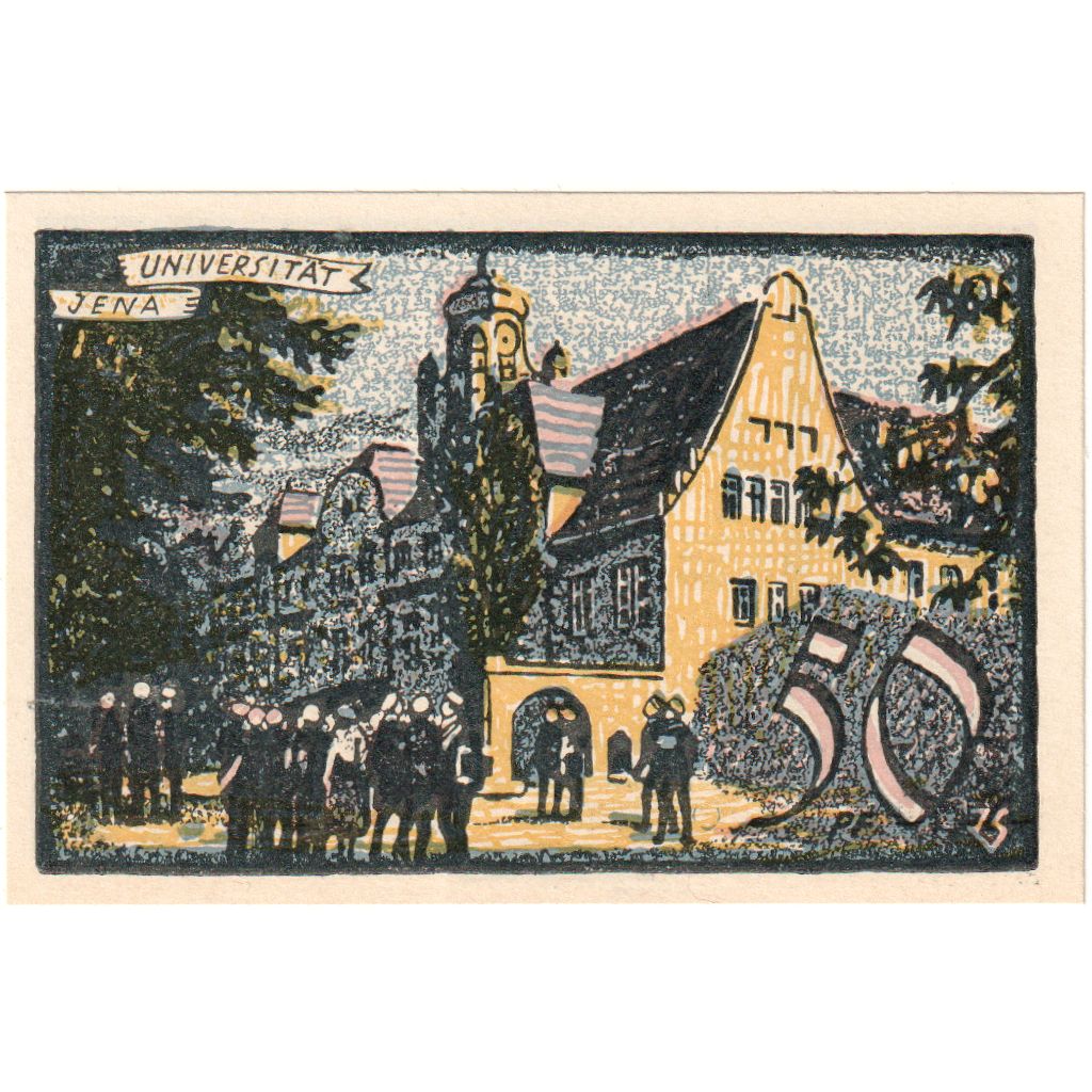 Alemania, Jena, 50 Pfennig, 1921-05-01, SC