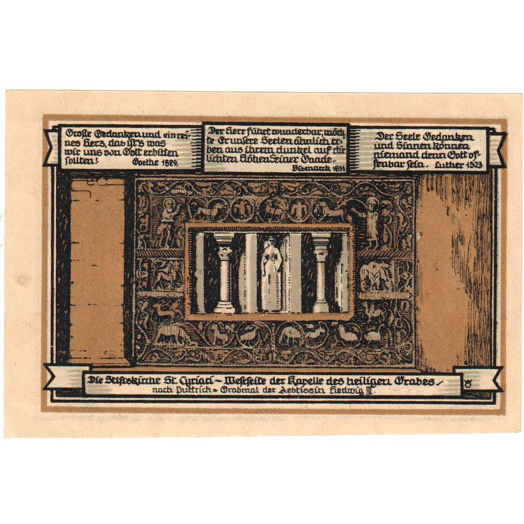 Deutschland, Gernrode-Harz, 75 Pfennig, 1921-10-21, UNZ-