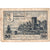 Allemagne, Rees, 50 Pfennig, 1922-04-01, TB